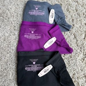 Victoria Secret High-Leg Brief Size M NWT Bundle